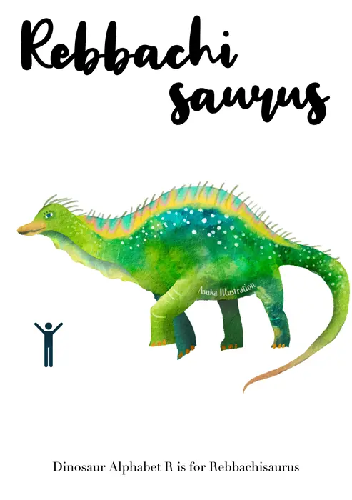 Rebbachisaurus（レッバキサウルス） 恐竜イラスト